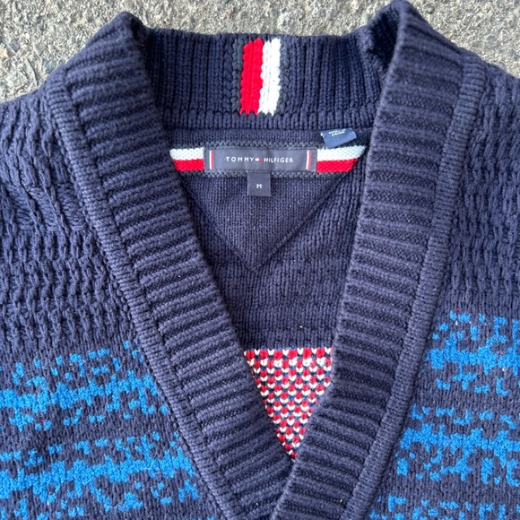 Tommy Hilfiger Ombré texture Cardigan sz Medium - Picture 6 of 16